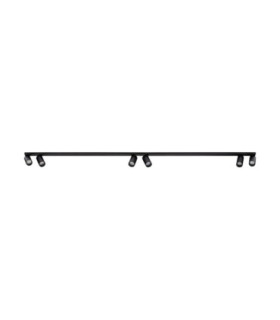 Oso Ceiling Spotlight Bar Sandy Black GU10 6x10W-1