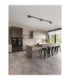 Oso Ceiling Spotlight Bar Sandy Black GU10 6x10W-2