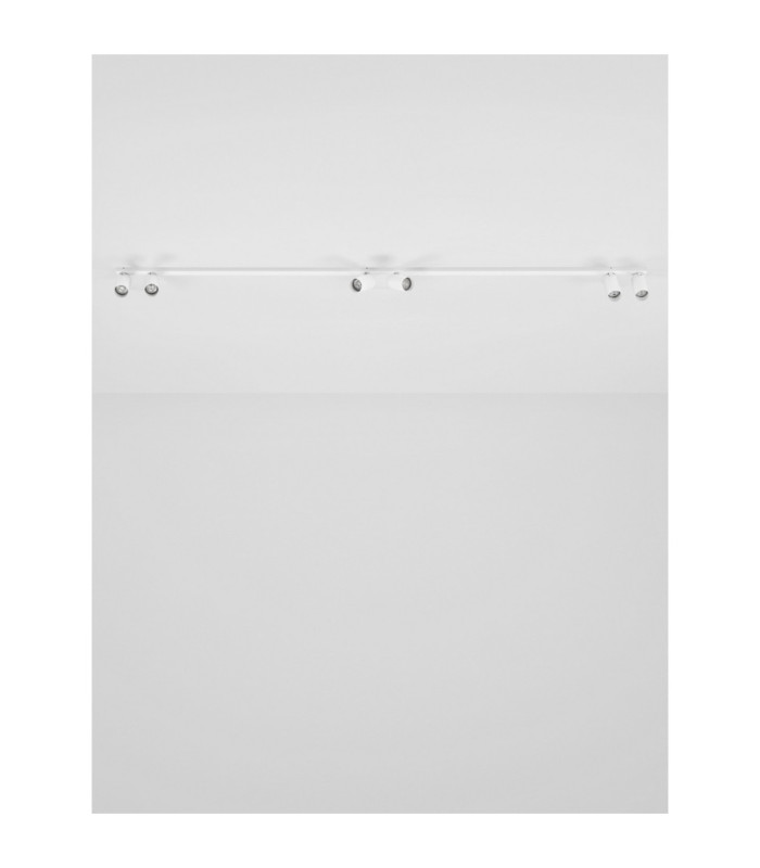 Oso Ceiling Spotlight Bar Sandy White GU10 6x10W-3