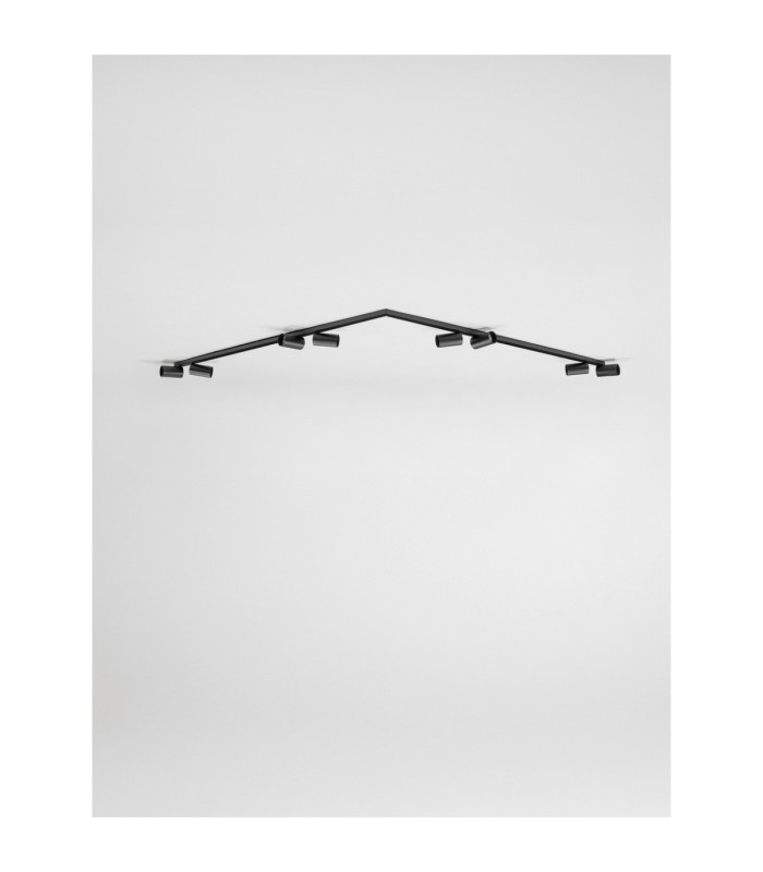 Oso Ceiling Spotlight Bar Sandy Black GU10 8x10W-3