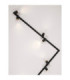 Oso Ceiling Spotlight Bar Sandy Black GU10 8x10W-6