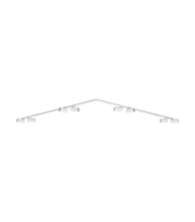Oso Ceiling Spotlight Bar Sandy White GU10 8x10W-1