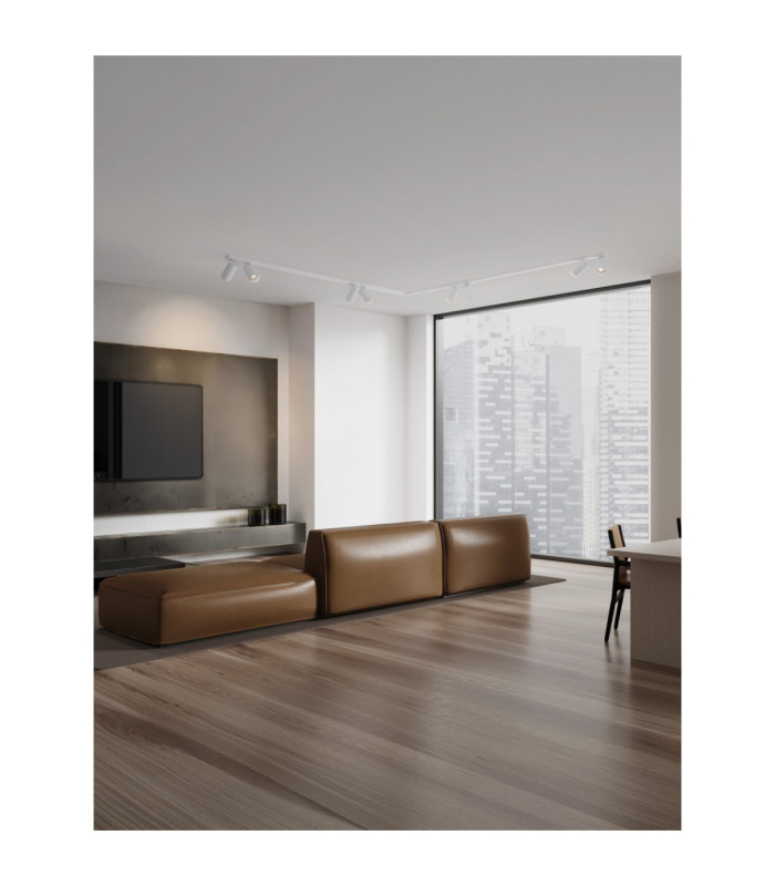 Oso Ceiling Spotlight Bar Sandy White GU10 8x10W-2