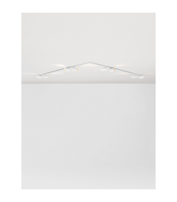 Oso Ceiling Spotlight Bar Sandy White GU10 8x10W-4