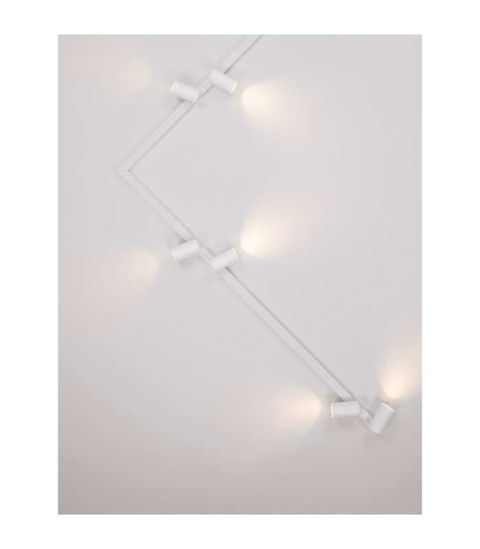 Oso Ceiling Spotlight Bar Sandy White GU10 8x10W-5