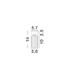 Zelos Single Spotlight Sandy White GU10 1x10W-7