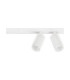 Zelos Twin Ceiling Spotlight Sandy White GU10 2x10W-1