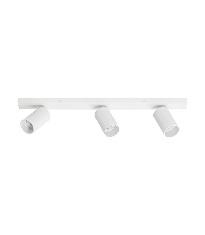 Zelos Ceiling Spotlight Bar Sandy White GU10 3x10W-1