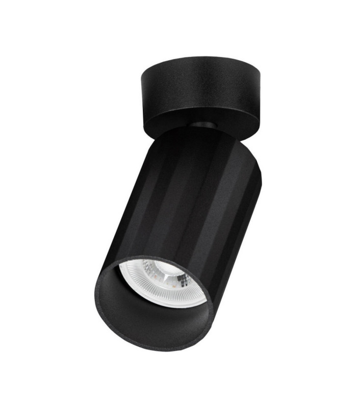 Zelos Single Spotlight Sandy Black GU10 1x10W-1