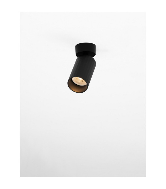 Zelos Single Spotlight Sandy Black GU10 1x10W-4