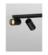 Zelos Twin Ceiling Spotlight Sandy Black GU10 2x10W-6