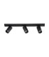 Zelos Ceiling Spotlight Bar Sandy Black GU10 3x10W-1