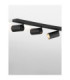 Zelos Ceiling Spotlight Bar Sandy Black GU10 3x10W-2