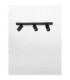 Zelos Ceiling Spotlight Bar Sandy Black GU10 3x10W-3