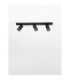 Zelos Ceiling Spotlight Bar Sandy Black GU10 3x10W-4