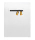 Zelos Twin Ceiling Spotlight Sandy Black Gold GU10 2x10W-4