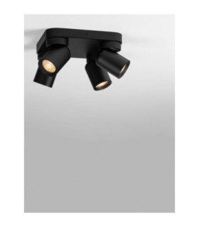 Amecy Ceiling Spotlight Clusters Sandy Black GU10 4x10W-2