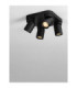 Amecy Ceiling Spotlight Clusters Sandy Black GU10 4x10W-5