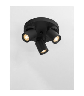 Amecy Ceiling Spotlight Clusters Sandy Black GU10 3x10W-2