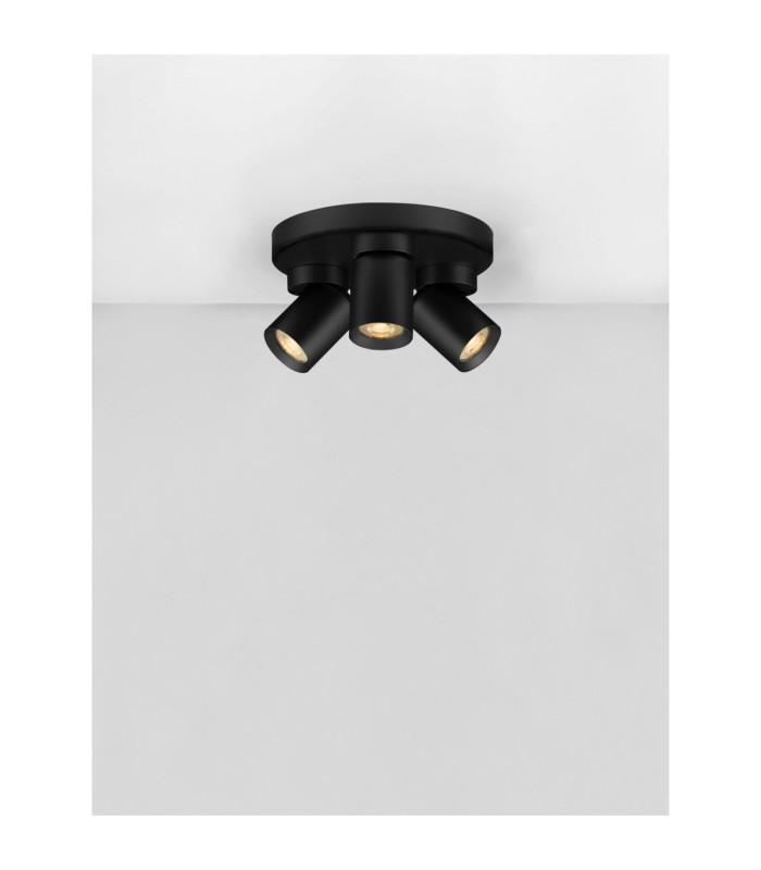 Amecy Ceiling Spotlight Clusters Sandy Black GU10 3x10W-4