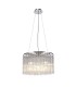 Ceiling Pendant Round 10 Light Polished Chrome, Clear Glass - 4