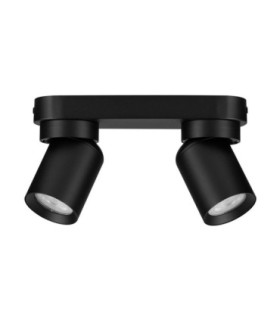 Amecy Twin Ceiling Spotlight Sandy Black GU10 2x10W-1