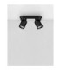 Amecy Twin Ceiling Spotlight Sandy Black GU10 2x10W-3