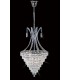Ceiling Pendant 8 Light Polished Chrome, Crystal - 2