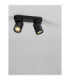 Amecy Twin Ceiling Spotlight Sandy Black GU10 2x10W-5