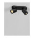 Amecy Twin Ceiling Spotlight Sandy Black GU10 2x10W-6