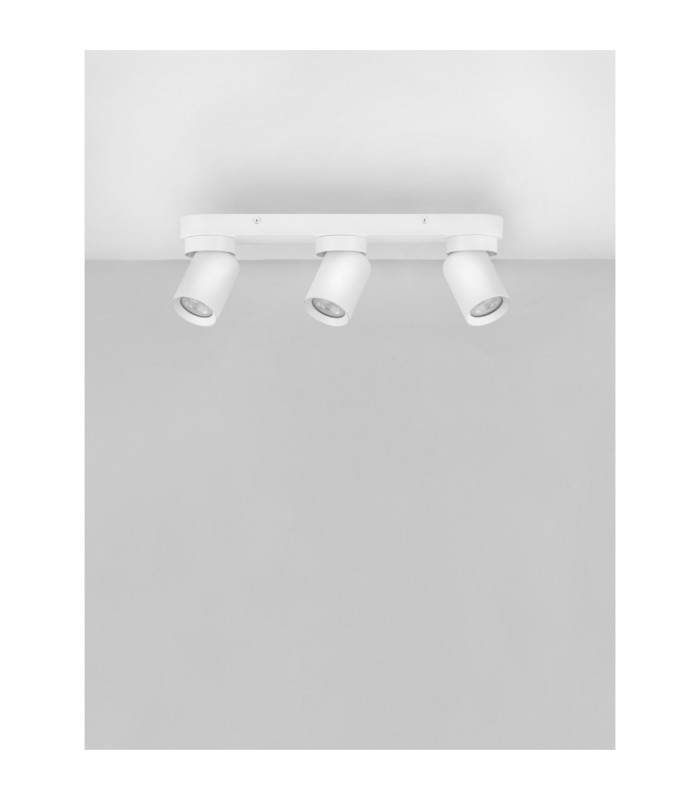 Amecy Ceiling Spotlight Bar Sandy White GU10 3x10W-3