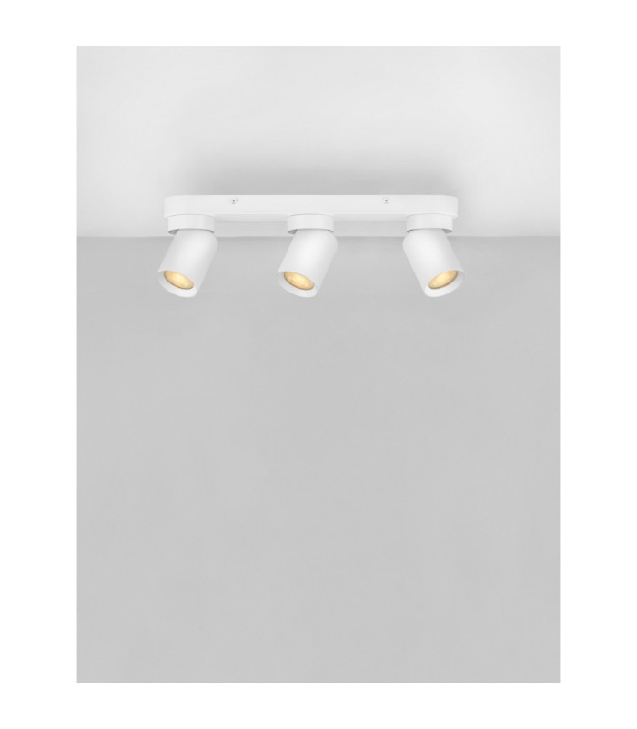 Amecy Ceiling Spotlight Bar Sandy White GU10 3x10W-4