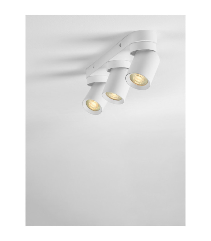Amecy Ceiling Spotlight Bar Sandy White GU10 3x10W-5