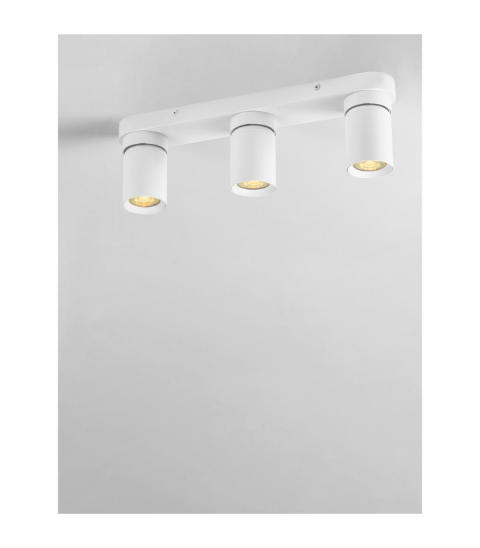 Amecy Ceiling Spotlight Bar Sandy White GU10 3x10W-7