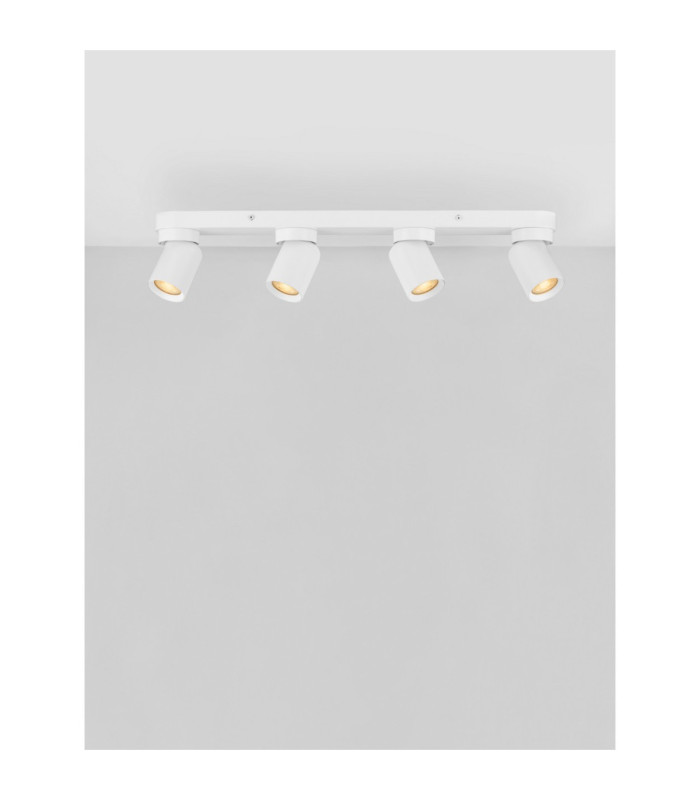 Amecy Ceiling Spotlight Bar Sandy White GU10 4x10W-4