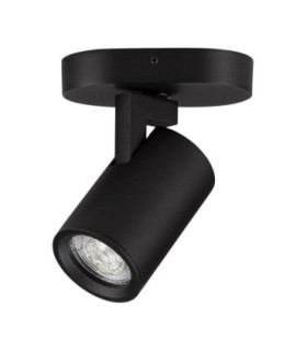 Esto Single Spotlight Sandy Black GU10 1x10W-1