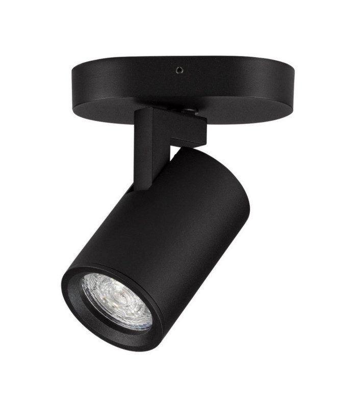 Esto Single Spotlight Sandy Black GU10 1x10W-1