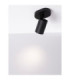 Esto Single Spotlight Sandy Black GU10 1x10W-5