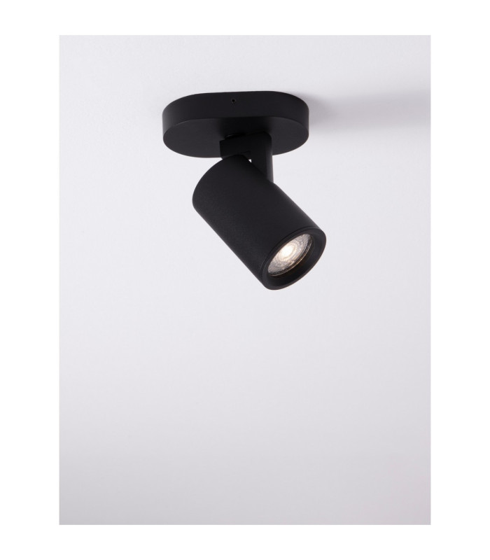 Esto Single Spotlight Sandy Black GU10 1x10W-7