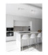 Esto Twin Ceiling Spotlight Sandy White GU10 2x10W-2