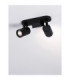 Esto Twin Ceiling Spotlight Sandy Black GU10 2x10W-4