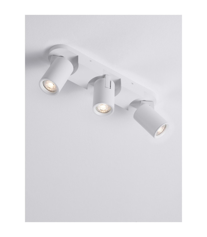 Esto Ceiling Spotlight Bar Sandy White GU10 3x10W-3