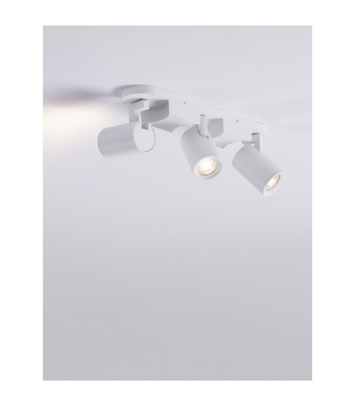 Esto Ceiling Spotlight Bar Sandy White GU10 3x10W-4
