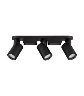 Esto Ceiling Spotlight Bar Sandy Black GU10 3x10W-1