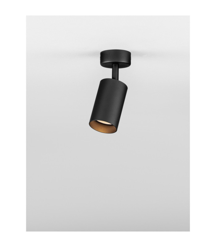 Reig Single Spotlight Sandy Black GU10 1x10W-4