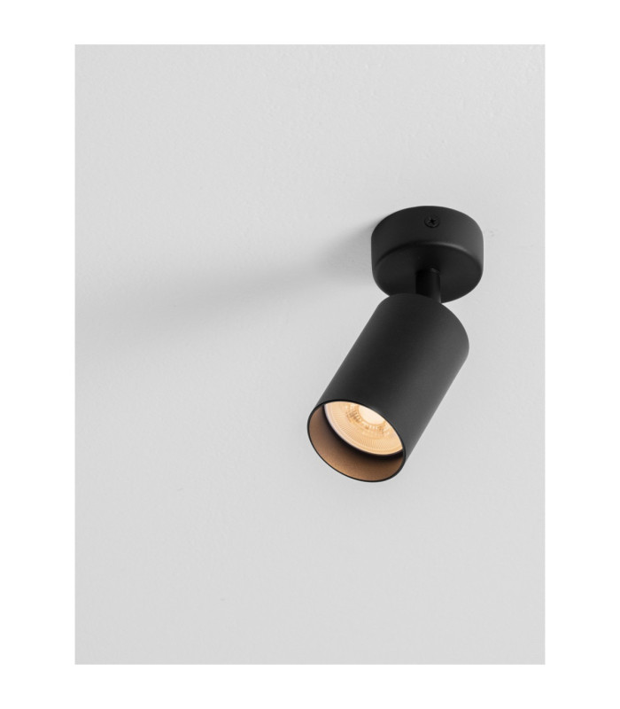 Reig Single Spotlight Sandy Black GU10 1x10W-6