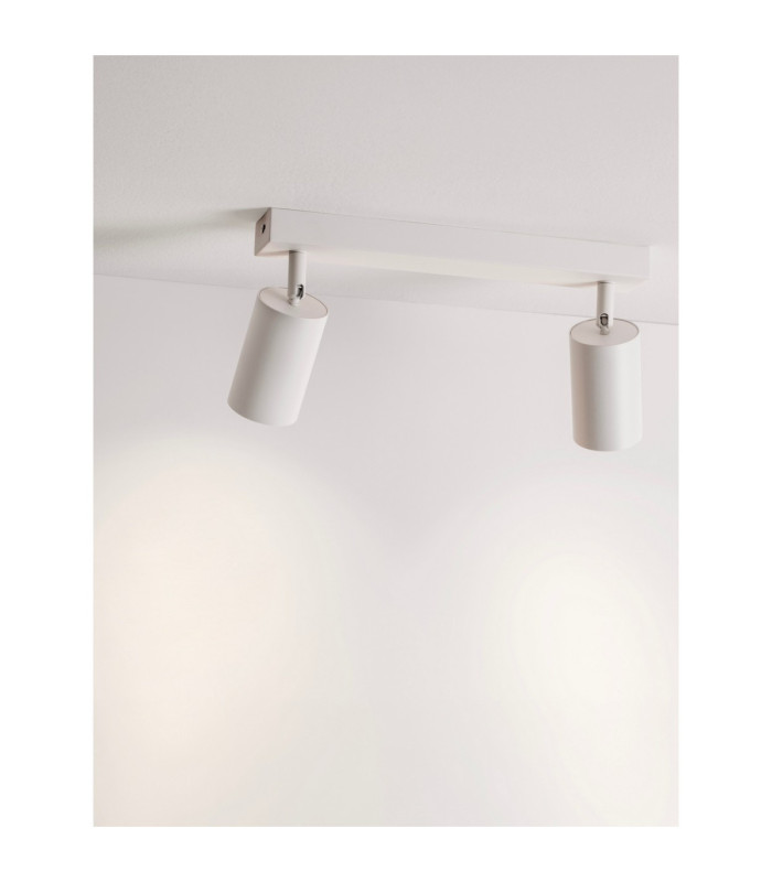 Reig Twin Ceiling Spotlight Sandy White GU10 2x10W-6