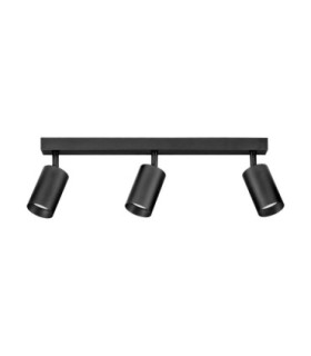 Reig Ceiling Spotlight Bar Sandy Black GU10 3x10W-1