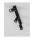 Reig Ceiling Spotlight Bar Sandy Black GU10 3x10W-6