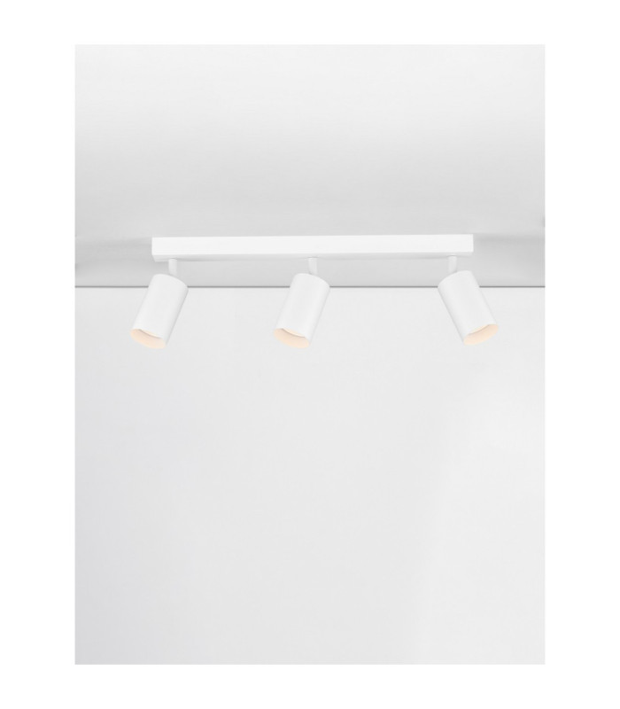 Reig Ceiling Spotlight Bar Sandy White GU10 3x10W-4